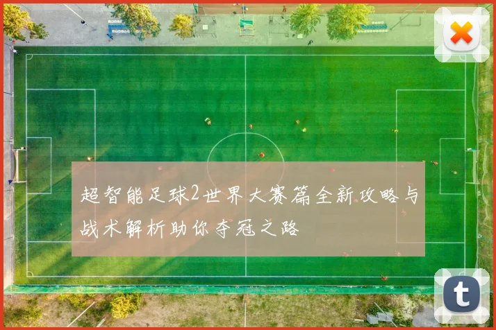 超智能足球2世界大赛篇全新攻略与战术解析助你夺冠之路